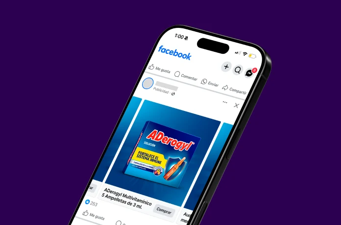 Aderogyl on social, sales campaign